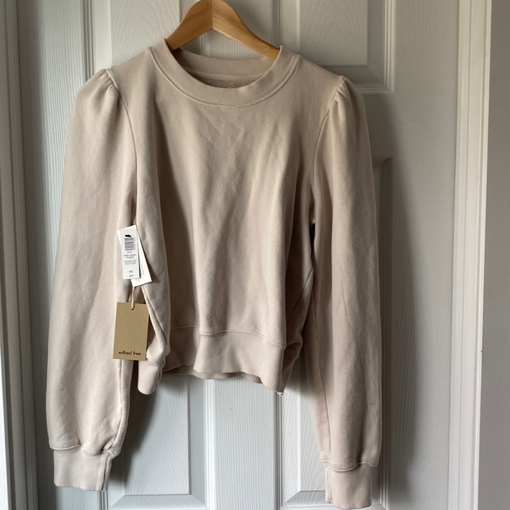 Wilfred free terry fleece sweater